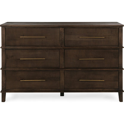 Westlake 6-Drawer Mango Wood Dresser by Classic Home. Made from mango wood in a traditional style.