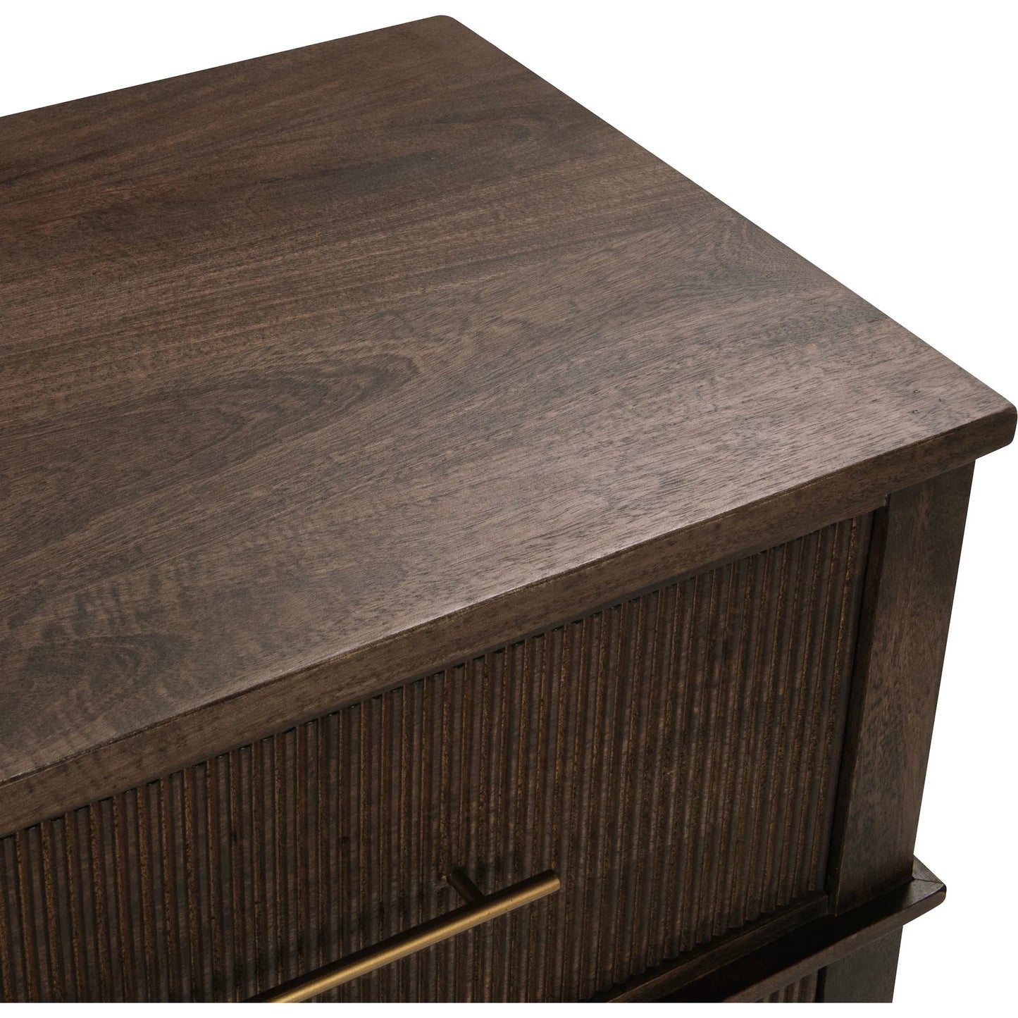 006 SI-2353736 | Closeup | Westlake 6-Drawer Mango Wood Dresser by Classic Home. Made from mango wood in a traditional style.