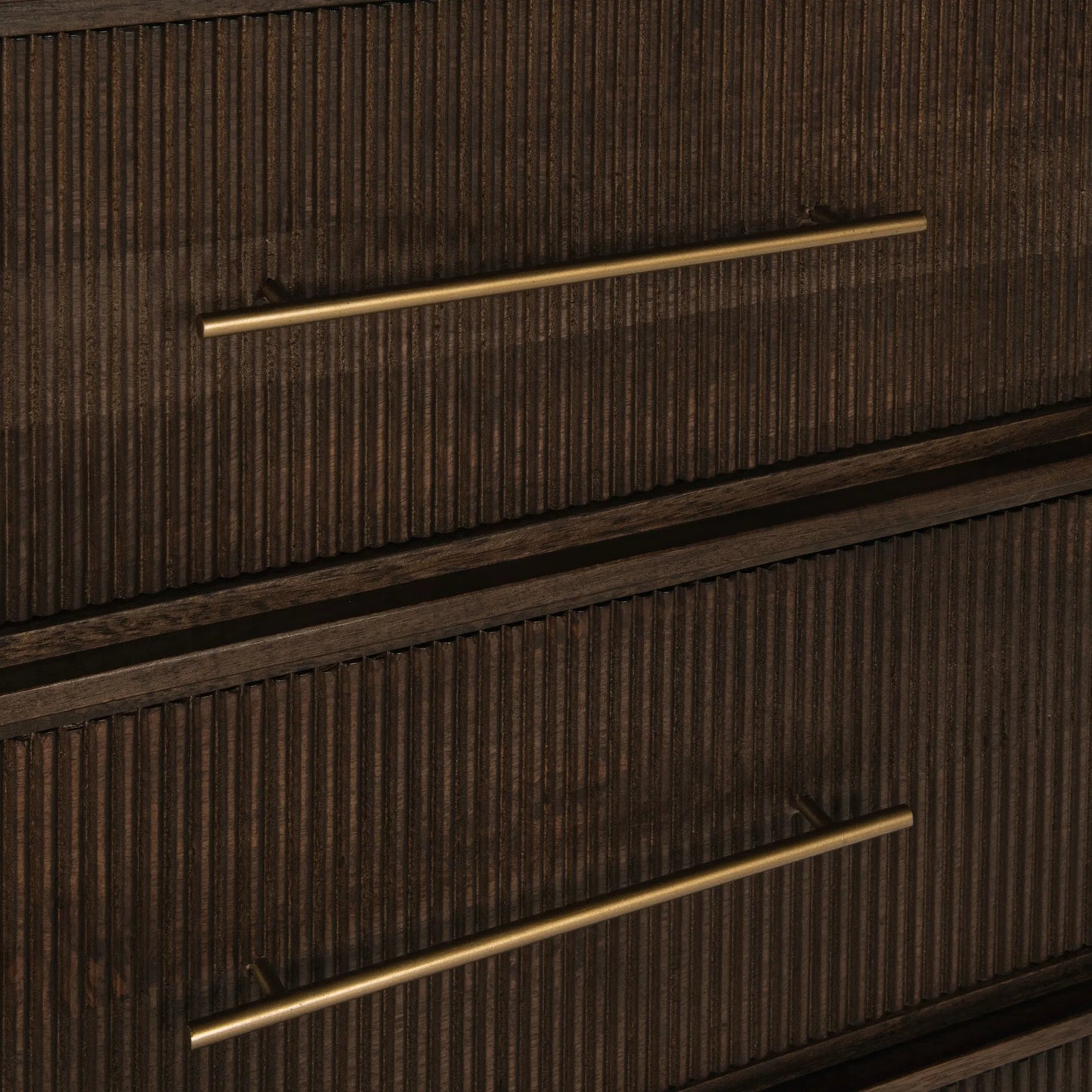 009 SI-2353736 | Closeup | Westlake 6-Drawer Mango Wood Dresser by Classic Home. Made from mango wood in a traditional style.