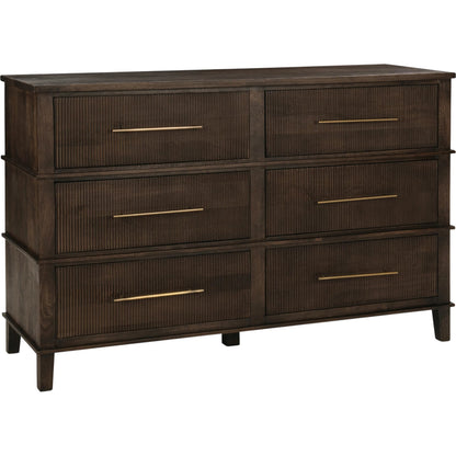 Westlake 6-Drawer Mango Wood Dresser by Classic Home. Made from mango wood in a traditional style.