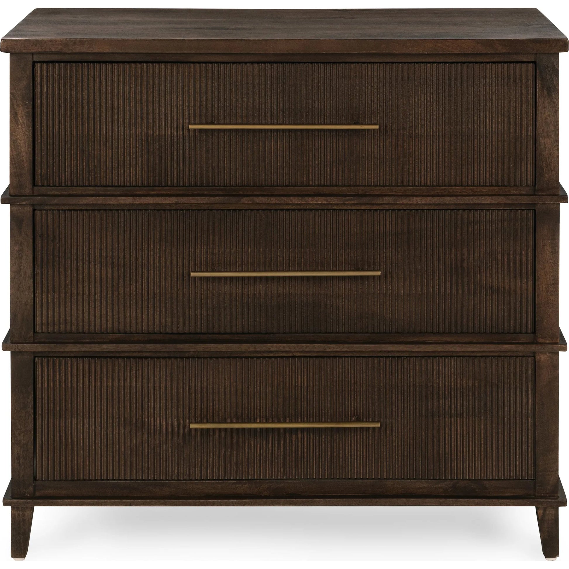 Westlake 3-Drawer Mango Wood Chest Cabinet by Classic Home. Made from mango wood in a traditional style.
