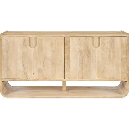 Laguna Mango Wood Sideboard Buffet by Classic Home in natural. Made from mango wood in a unique style.