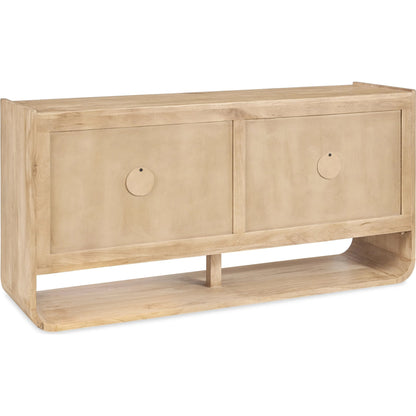 Laguna Mango Wood Sideboard Buffet by Classic Home in natural. Made from mango wood in a unique style.