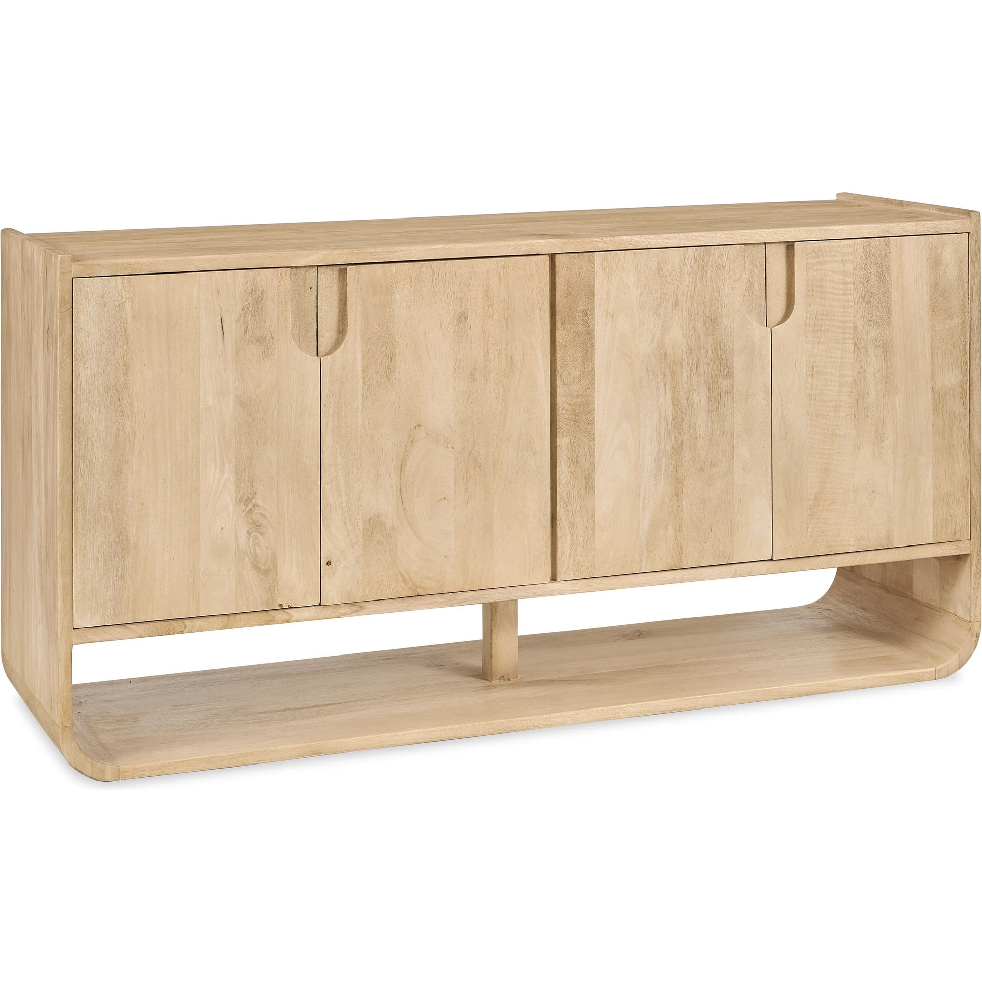 Laguna Mango Wood Sideboard Buffet by Classic Home in natural. Made from mango wood in a unique style.