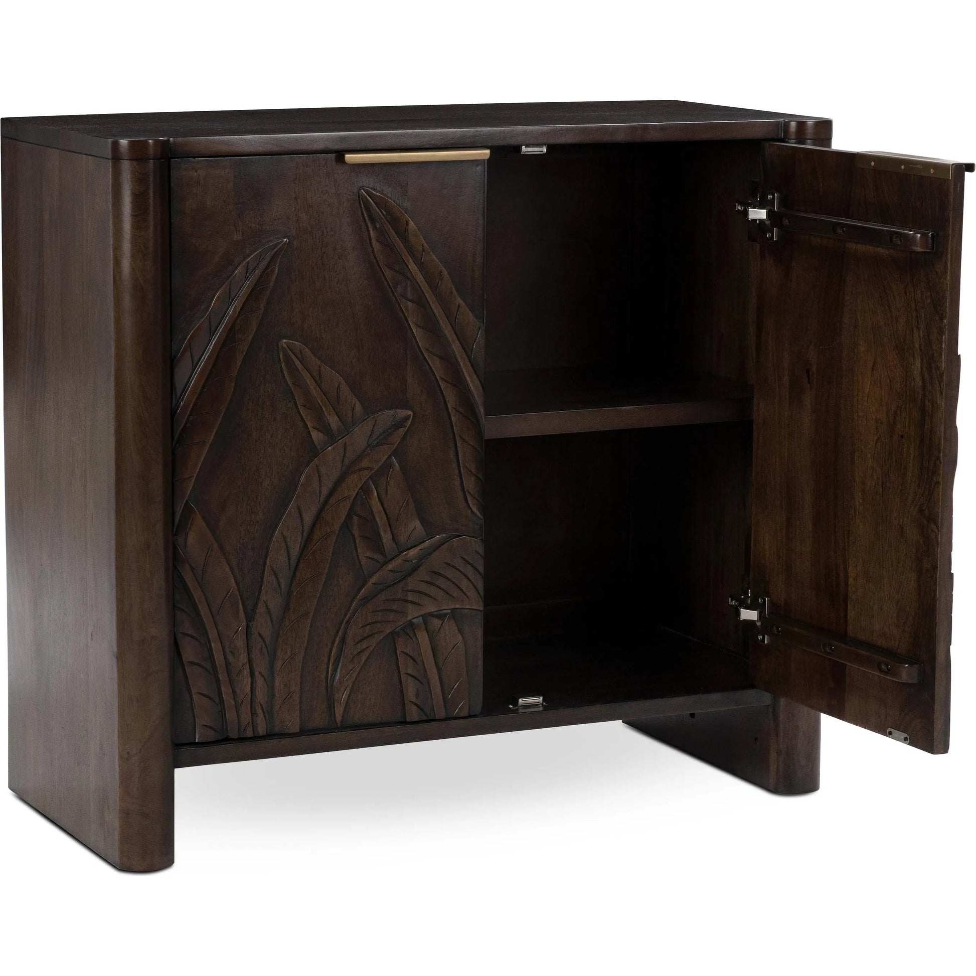 Ledro Cabinet by Classic Home. Made from mango wood in a transitional style.