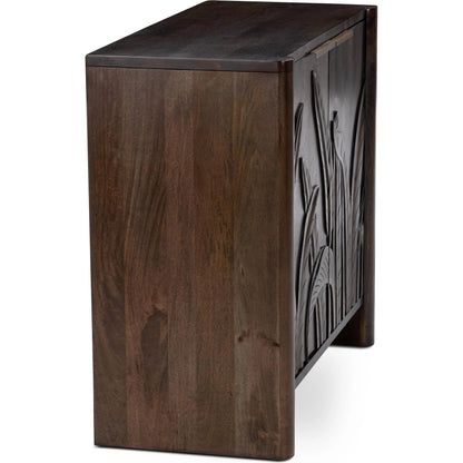 Ledro Cabinet by Classic Home. Made from mango wood in a transitional style.