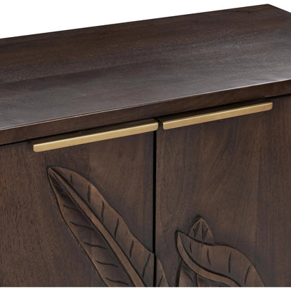 Ledro Cabinet by Classic Home. Made from mango wood in a transitional style.