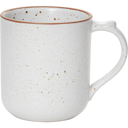 Relaation Mug by Accent Decor in white. Made from ceramic in a modern style.