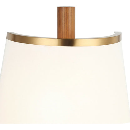 Desert Flyer Sconce by Varaluz in satin brass, medium walnut. Made from unique in a modern style.