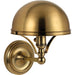 Covington Wall Sconce by Hudson Valley. Made from brass in a transitional style.