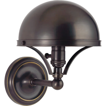 Covington Wall Sconce by Hudson Valley. Made from brass in a transitional style.