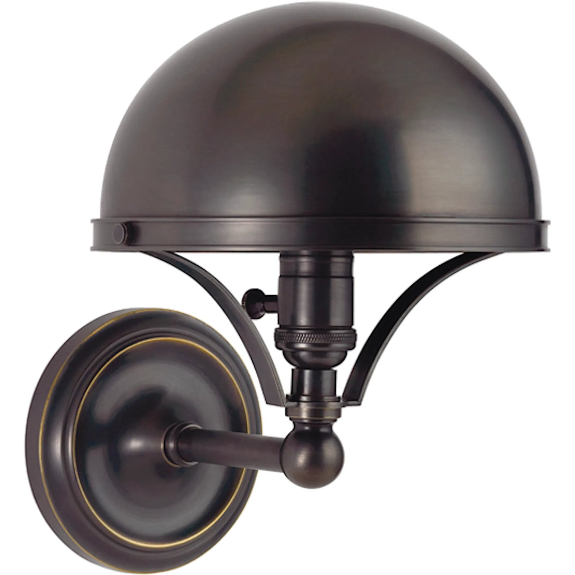 Covington Wall Sconce by Hudson Valley. Made from brass in a transitional style.