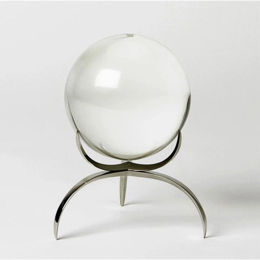 Orb by Global Views. Made from brass, crystal in a eclectic & global style.