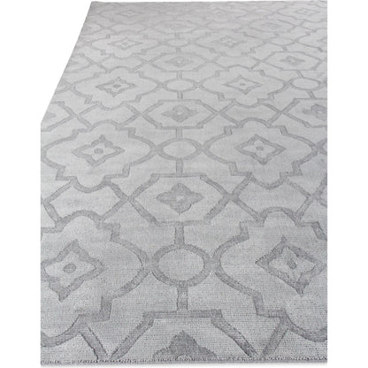 Samara 5216 Rug by Exquisite Rugs in aqua. Made from bamboo silk in a unique style.