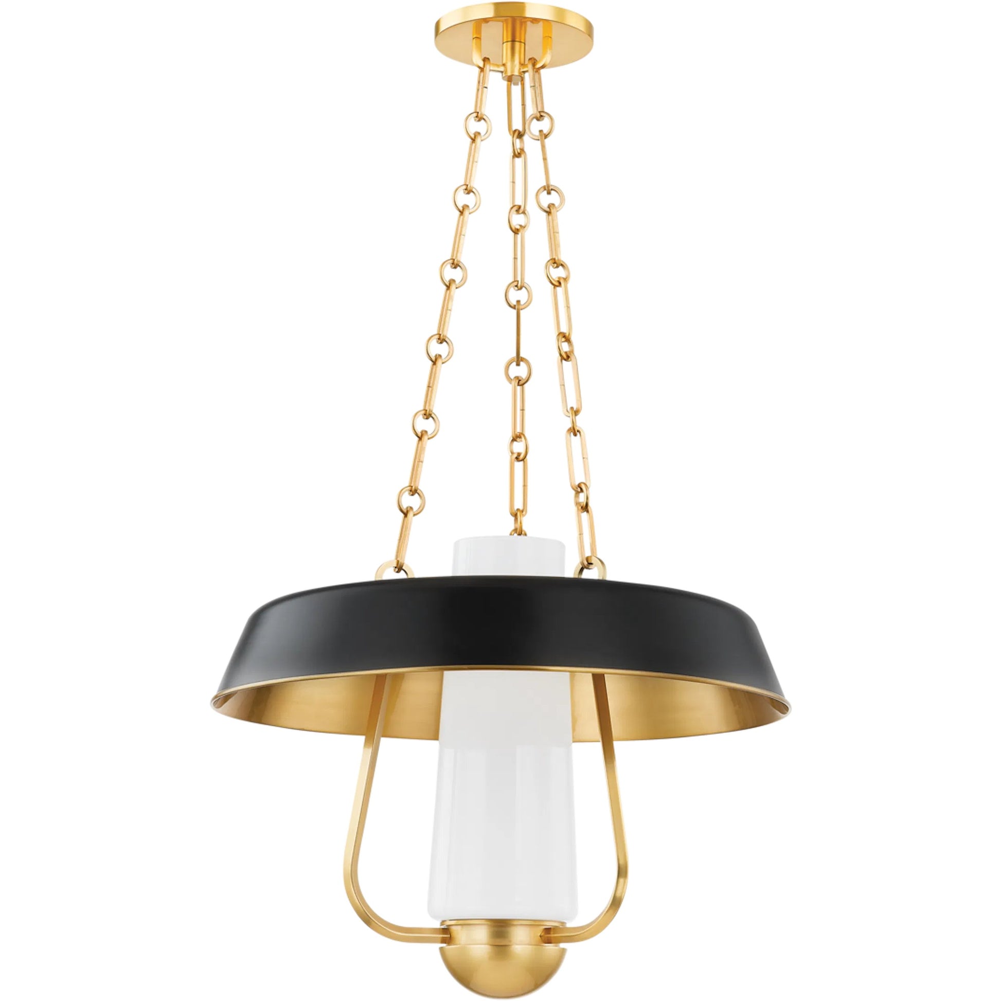 Provincetown Lantern by Hudson Valley. Made from steel, brass in a transitional style.