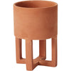 Terracotta / D 5" / W 5" / H 8"