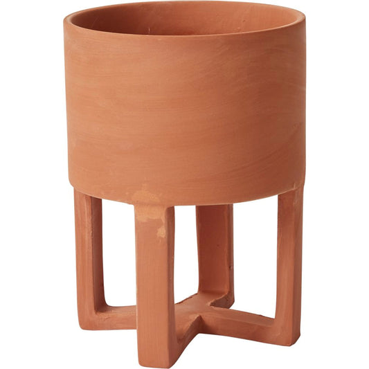 Santurce Footed Pot by Accent Decor. Made from ceramic in a modern style.