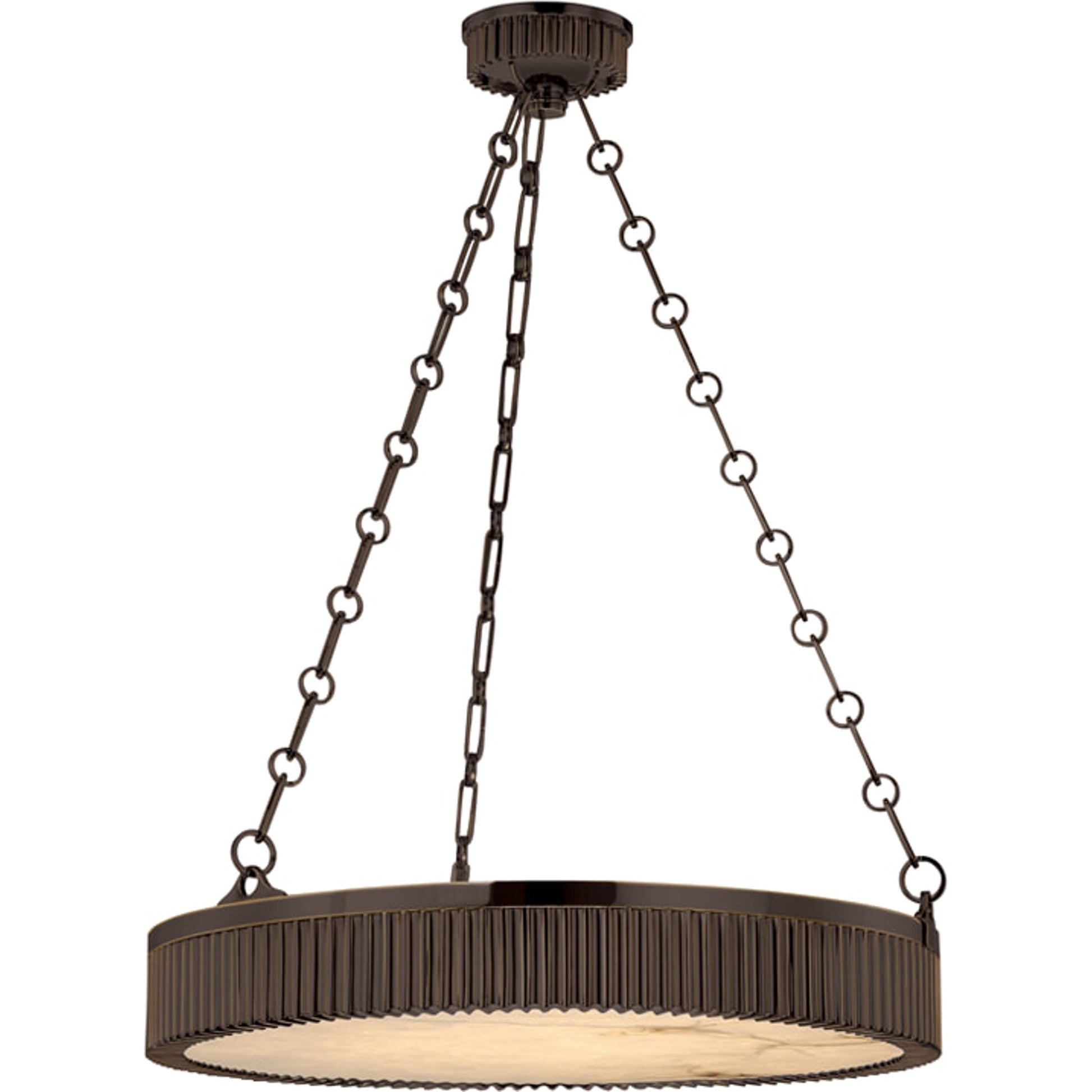 Lynden 5 Light Chandelier by Hudson Valley. Made from brass in a modern style.