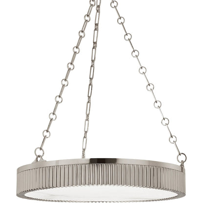 Lynden 5 Light Chandelier by Hudson Valley. Made from brass in a modern style.