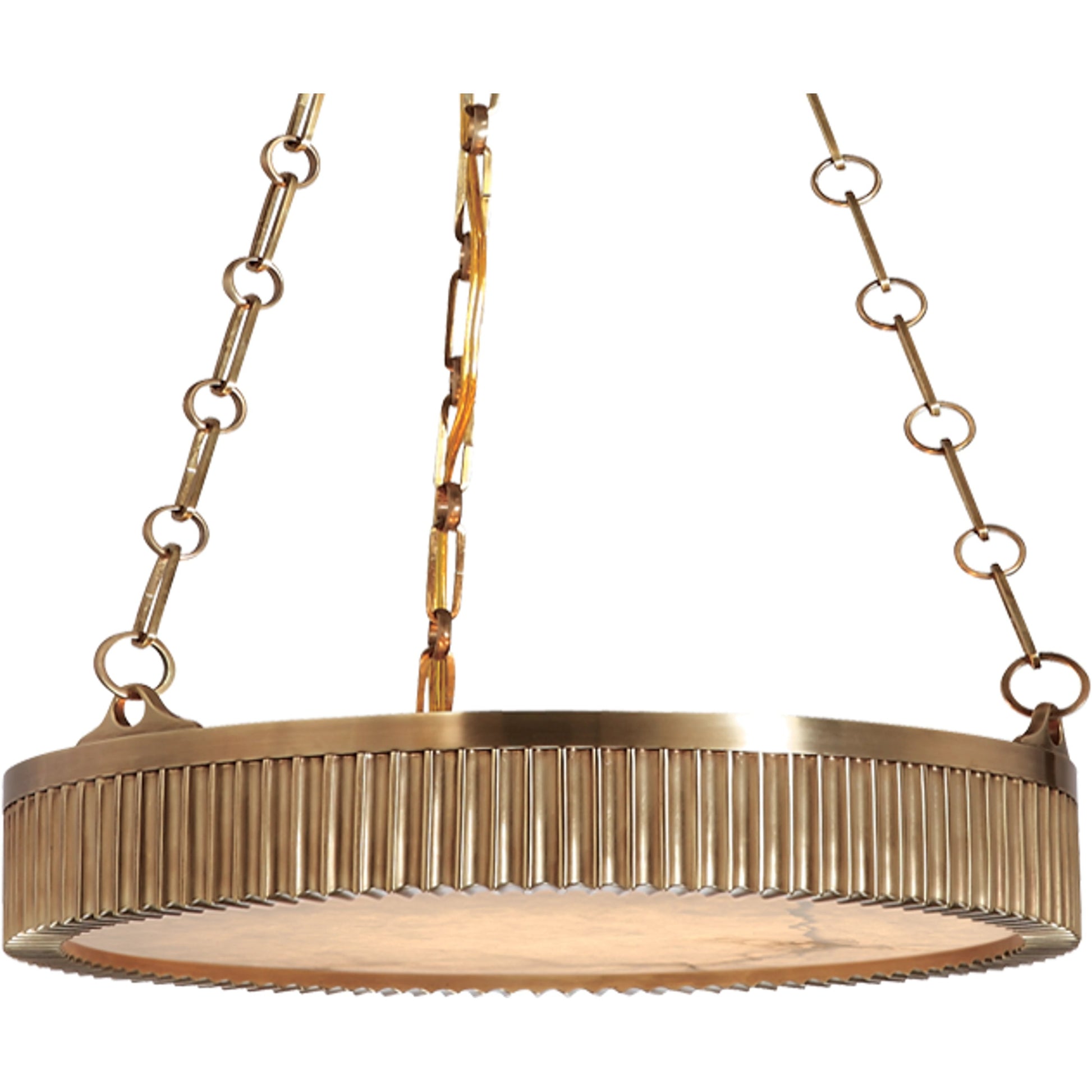 Lynden 5 Light Chandelier by Hudson Valley. Made from brass in a modern style.