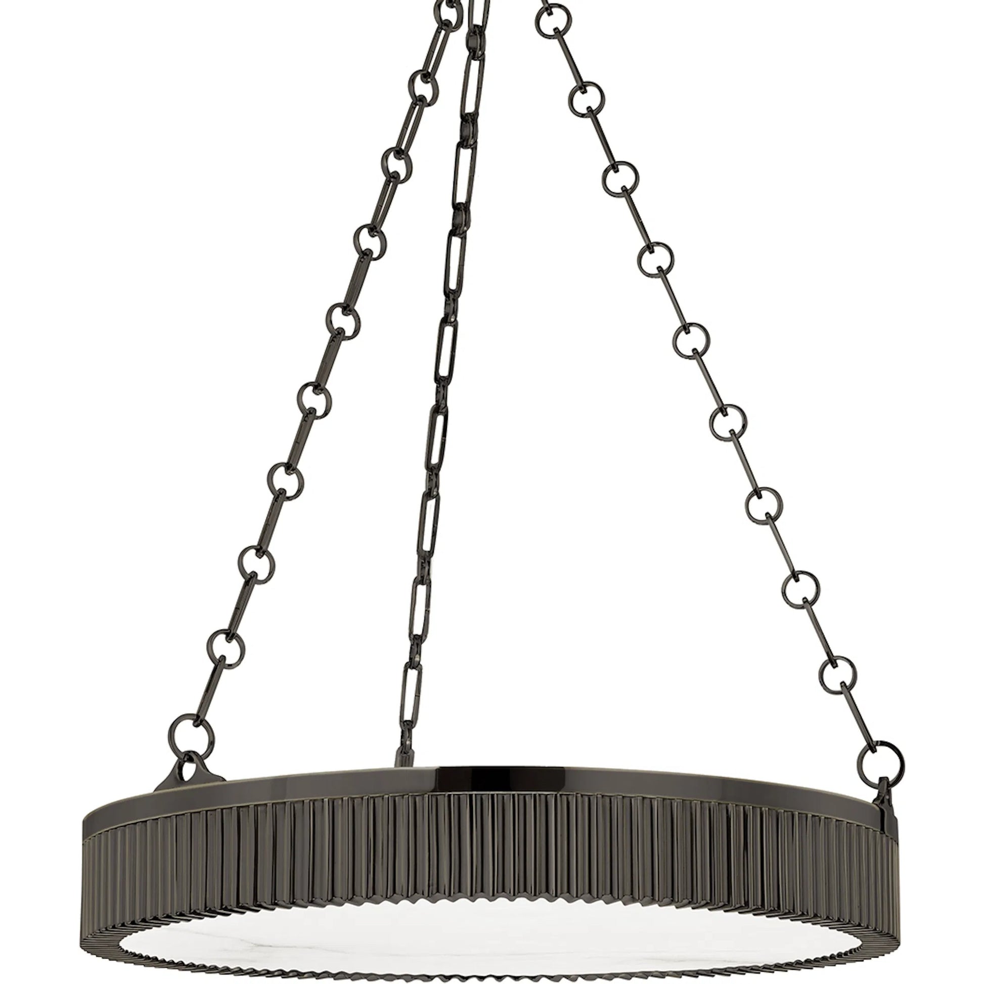 Lynden 5 Light Chandelier by Hudson Valley. Made from brass in a modern style.