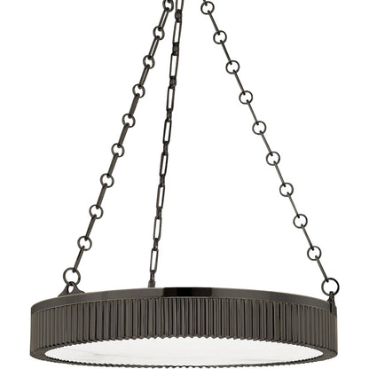 Lynden 5 Light Chandelier by Hudson Valley. Made from brass in a modern style.