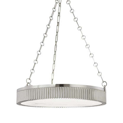 Lynden 5 Light Chandelier by Hudson Valley. Made from brass in a modern style.