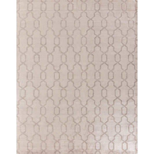 Samara 5221 Rug by Exquisite Rugs in beige. Made from bamboo silk in a unique style.