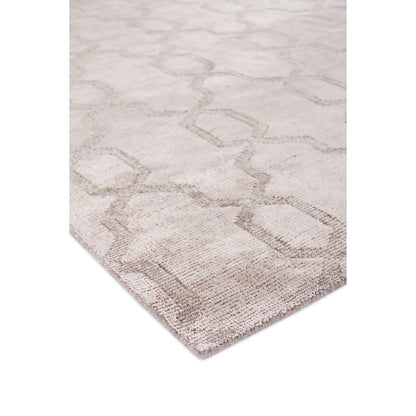 Samara 5221 Rug by Exquisite Rugs in beige. Made from bamboo silk in a unique style.