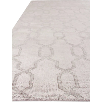 Samara 5221 Rug by Exquisite Rugs in beige. Made from bamboo silk in a unique style.