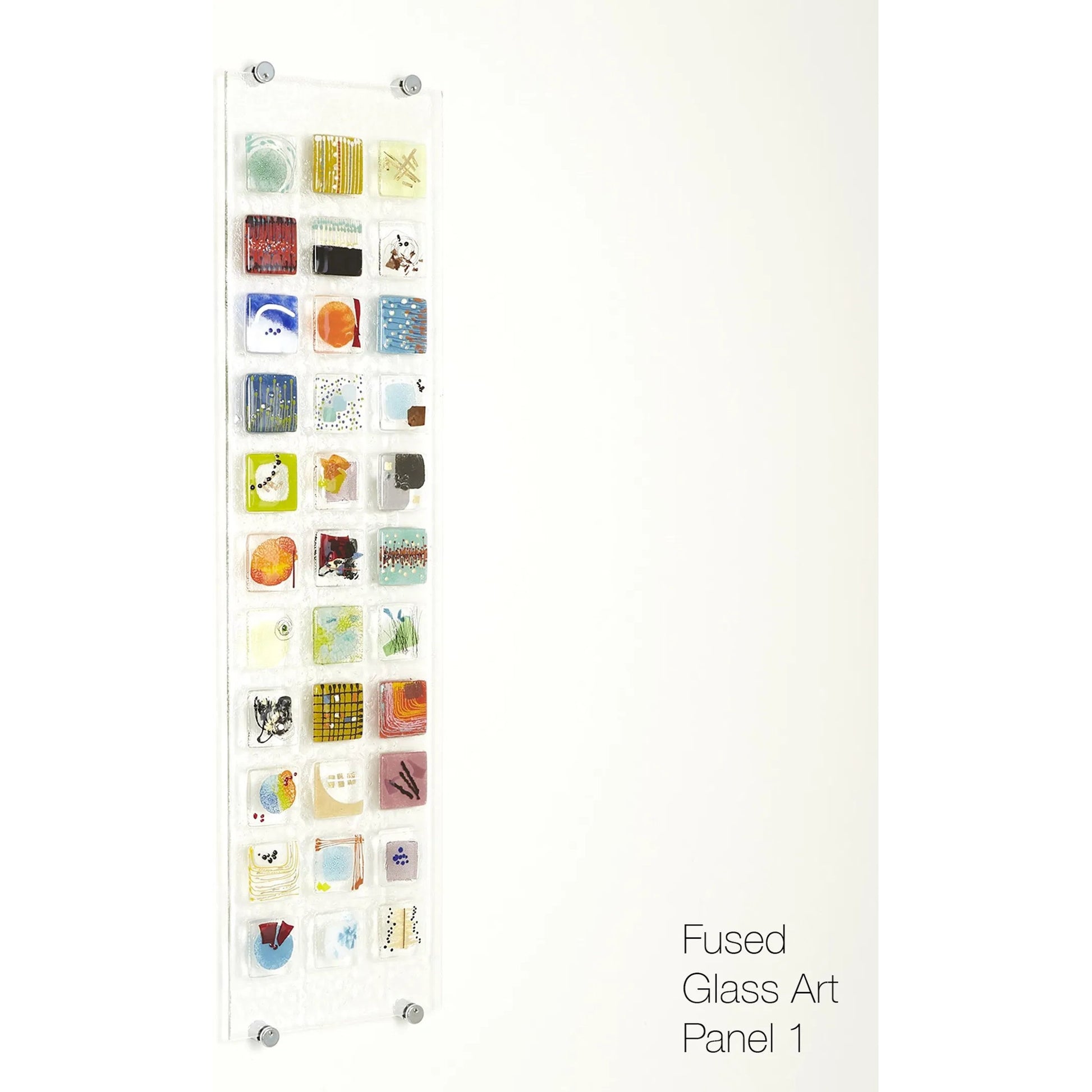Art Glass Wall Panel I by Global Views in multi. Made from art glass in a modern style.