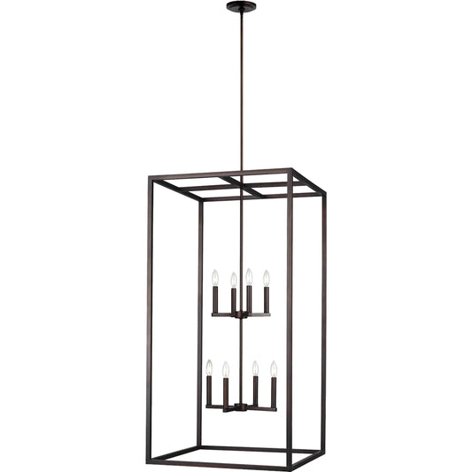 Moffet Street Extra Large Eight Light Hall / Foyer by Visual Comfort & Co.. Made from steel in a unique style.
