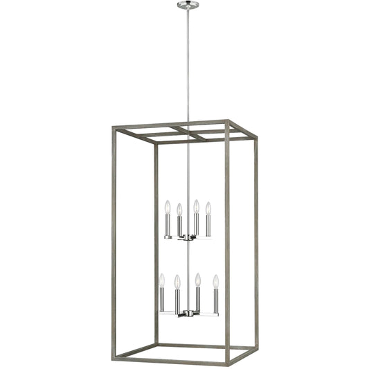 Moffet Street Extra Large Eight Light Hall / Foyer by Visual Comfort & Co.. Made from steel in a unique style.