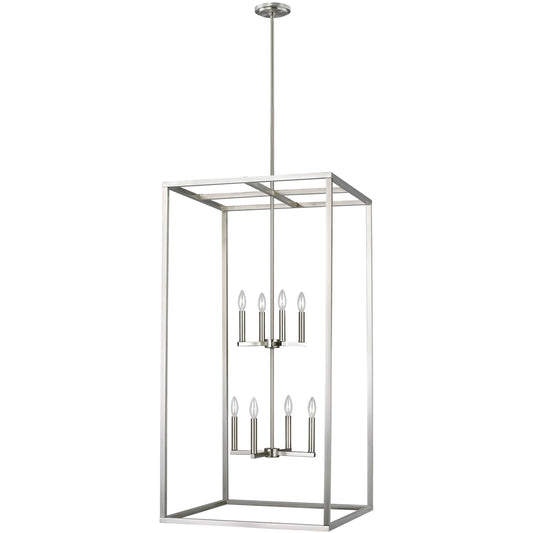Moffet Street Extra Large Eight Light Hall / Foyer by Visual Comfort & Co.. Made from steel in a unique style.
