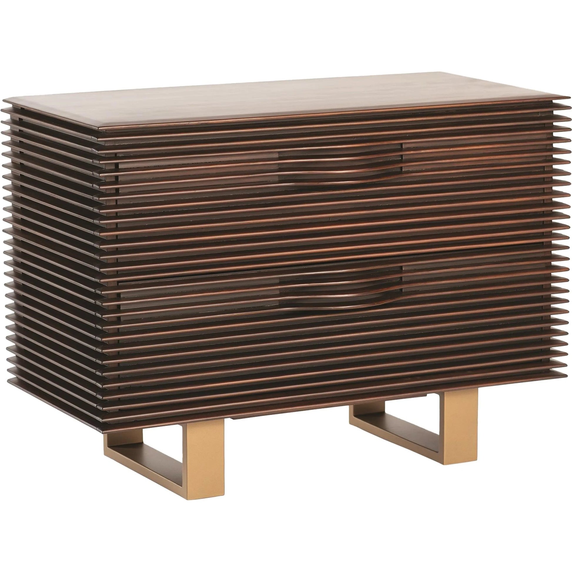 Oslo Chest by Global Views. Made from iron in a modern style.