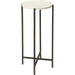 Nigella Round Marble & Metal Accent Table by Butler Specialty Company in multi-color. Made from unique in a eclectic & global style.