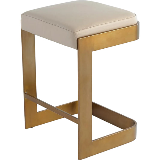 Regan High Bar Stool by Global Views. Made from mdf, steel in a modern style.