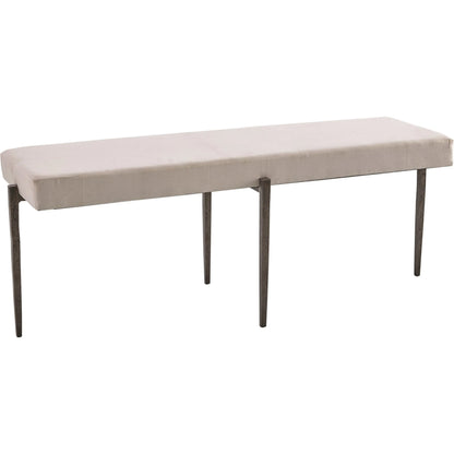 Laforge Bench by Global Views. Made from iron in a modern style.