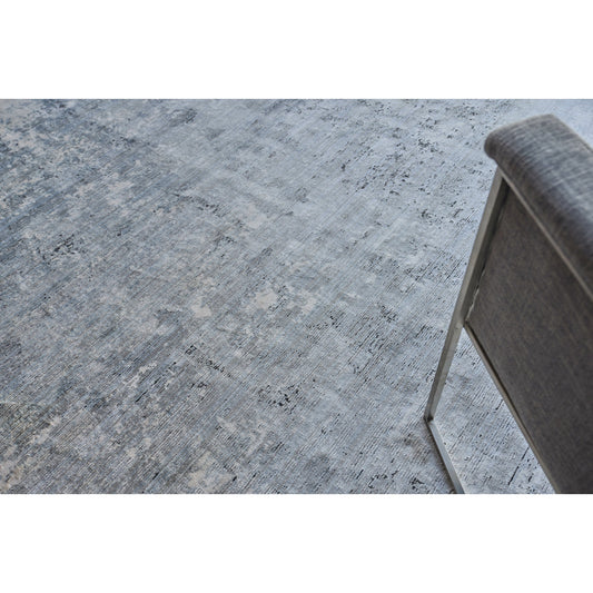 Intrigue 5264 Rug by Exquisite Rugs in gray/ivory/blue. Made from ivory in a unique style.