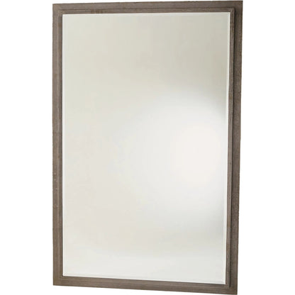 Laforge Mirror by Global Views in natural iron. Made from iron, mirror, mdf in a transitional style.