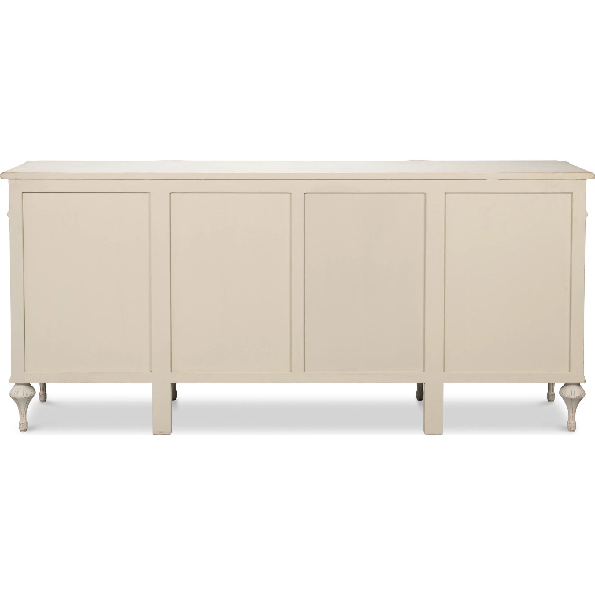 Lilac Sideboard by Sarreid Ltd. in white pine. Made from unique in a traditional style.