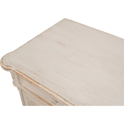 Lilac Sideboard by Sarreid Ltd. in white pine. Made from unique in a traditional style.
