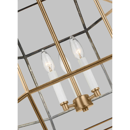 Morrison Medium Three Light Lantern by Visual Comfort & Co.. Made from steel in a unique style.
