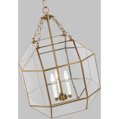 Morrison Medium Three Light Lantern by Visual Comfort & Co.. Made from steel in a unique style.