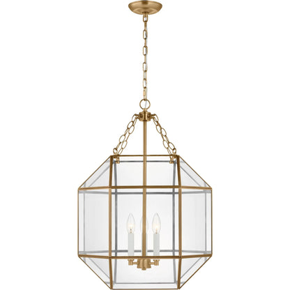 Morrison Medium Three Light Lantern by Visual Comfort & Co.. Made from steel in a unique style.