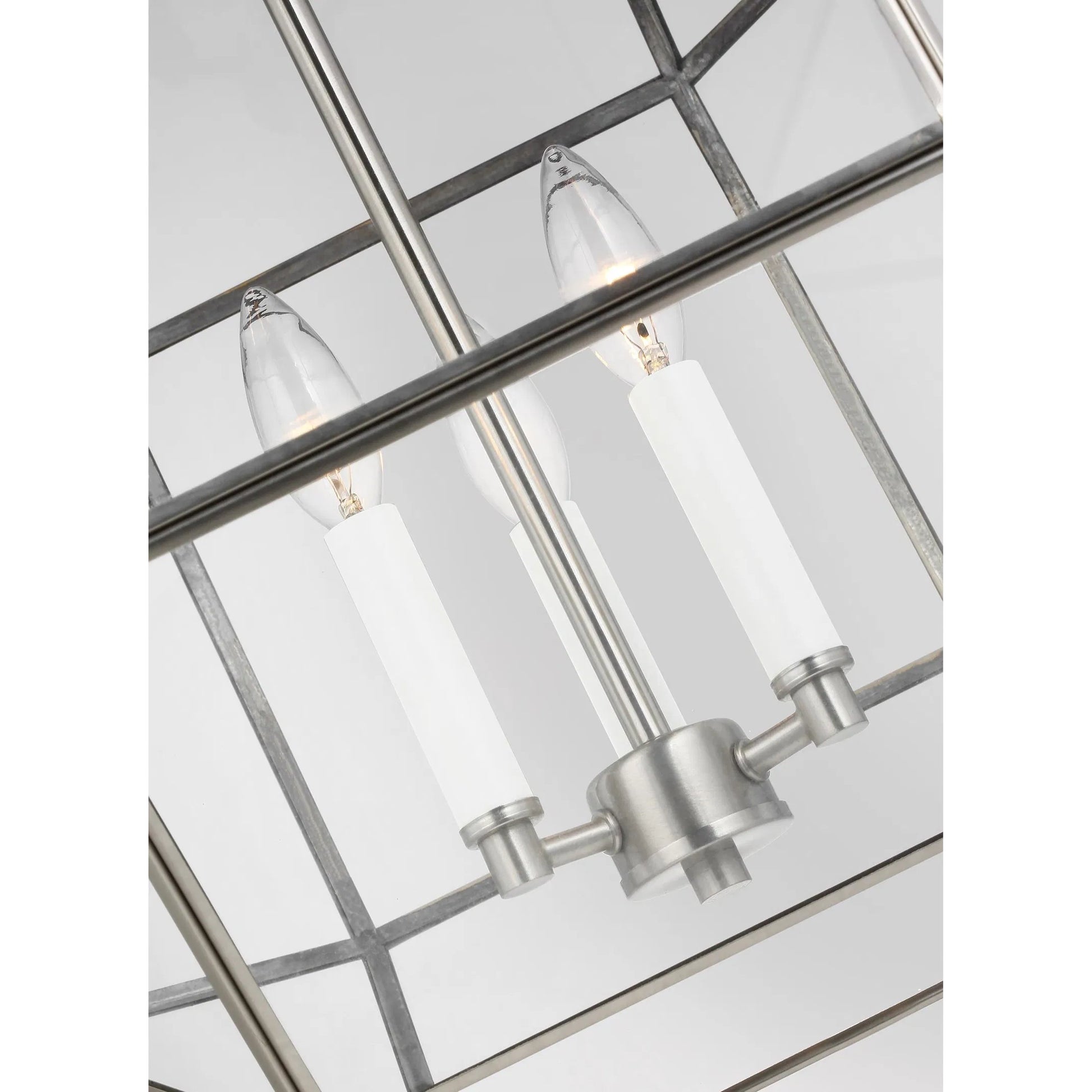 Morrison Medium Three Light Lantern by Visual Comfort & Co.. Made from steel in a unique style.
