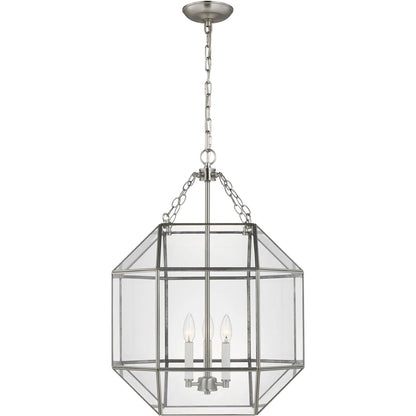 Morrison Medium Three Light Lantern by Visual Comfort & Co.. Made from steel in a unique style.
