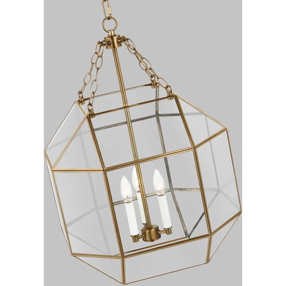 Morrison Medium Three Light Lantern by Visual Comfort & Co.. Made from steel in a unique style.