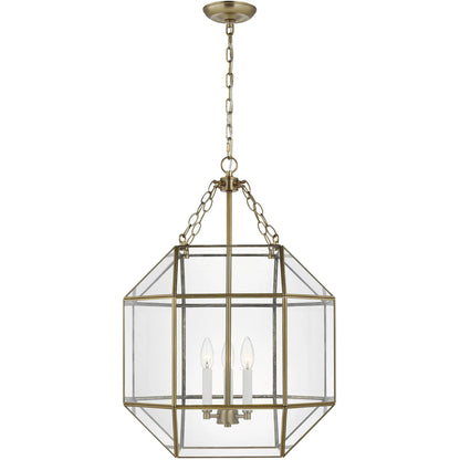 Morrison Medium Three Light Lantern by Visual Comfort & Co.. Made from steel in a unique style.
