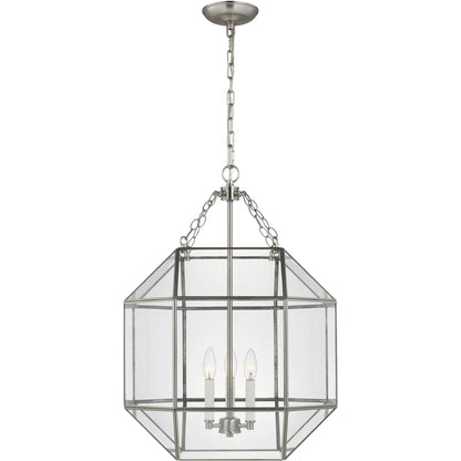 Morrison Medium Three Light Lantern by Visual Comfort & Co.. Made from steel in a unique style.